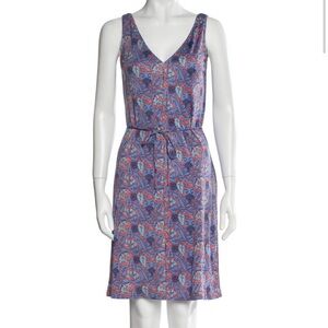 NWOT “Sandy” Tory Burch Silk Print Dress size XS
